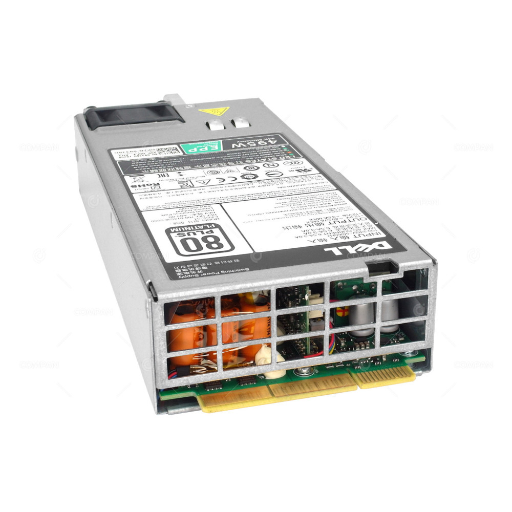 9338D DELL 495W POWER SUPPLY PLATINUM+ FOR R530 R630 R730